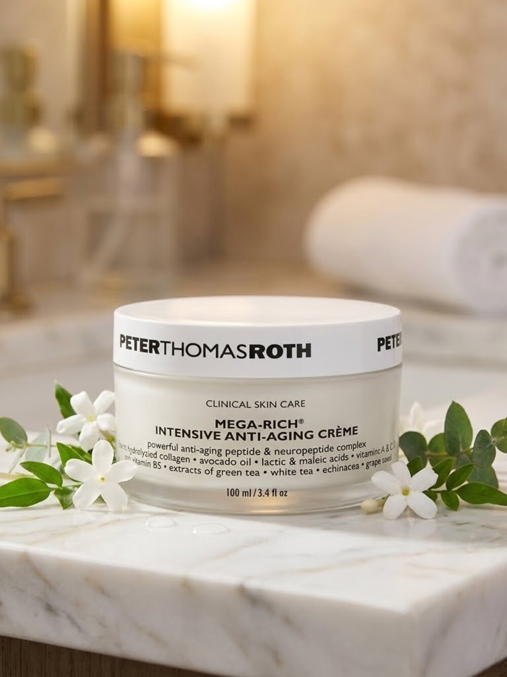 Peter Thomas Roth Super-Size Mega-Rich Intensive Anti-Aging Crème 3.4 oz new